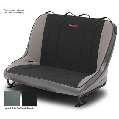 MasterCraft Safety 36" Rubicon Rear Bench Seat without Headrest, BRS Pattern (Black/Gray) - 310237